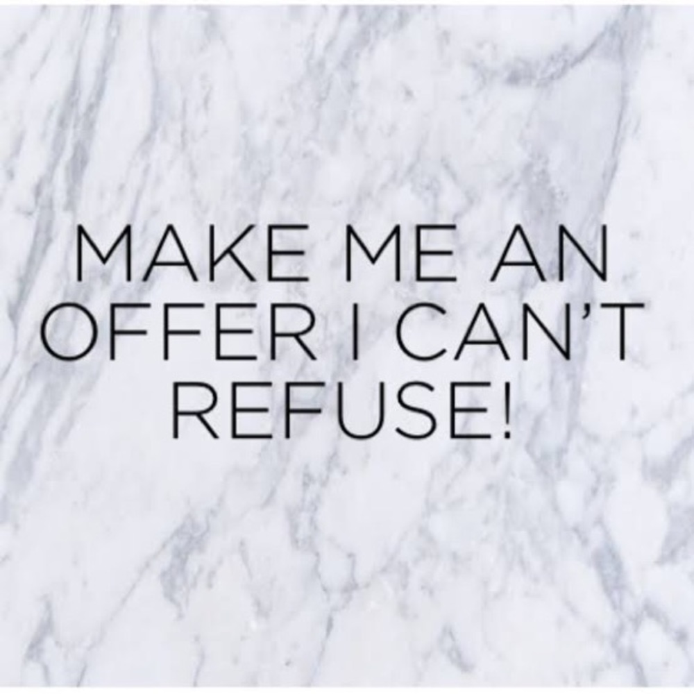 REASONABLE OFFERS WELCOMED!!!